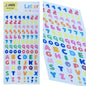 Gift To Love | Sticker Letter ABC/123 Mix Colour | Code : ZW-DAB