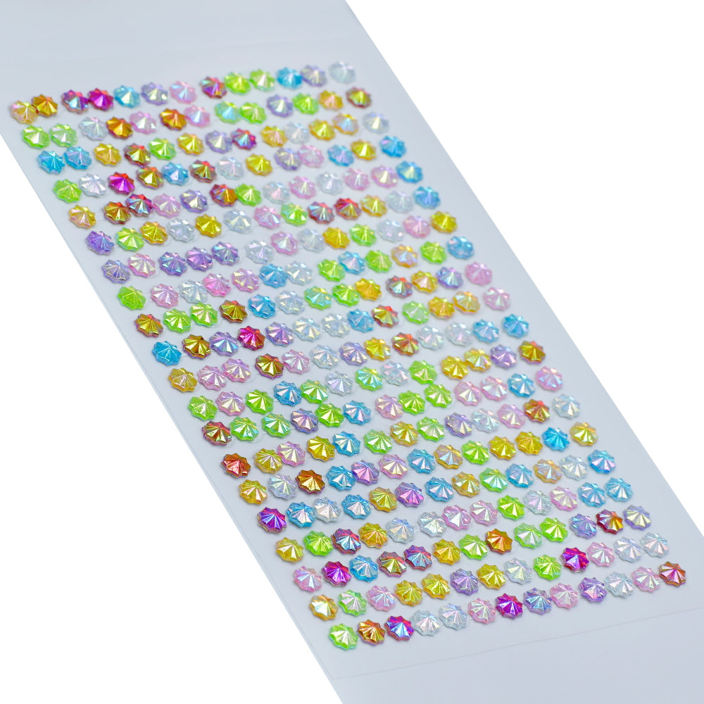 Gift To Love | Sticker Diamond Flower | Color : Multicolour | Code : ZW-DA