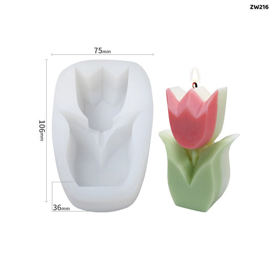 Gift To Love | Silicon Candle Mould | Code : ZW216
