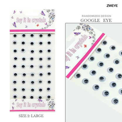 Gift To Love | Google Eye Sticker | Code : ZWEYE