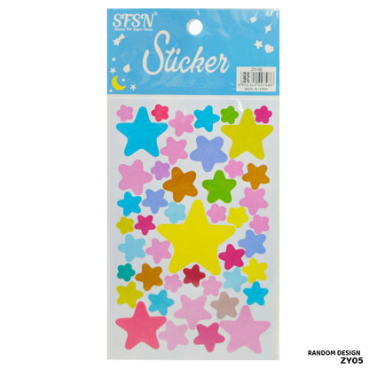 Gift To Love | Reward Sticker | Pcs : 20 Stickers X 10 Sheets | Code : ZY05
