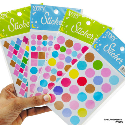 Gift To Love | Reward Sticker | Pcs : 20 Stickers X 10 Sheets | Code : ZY05