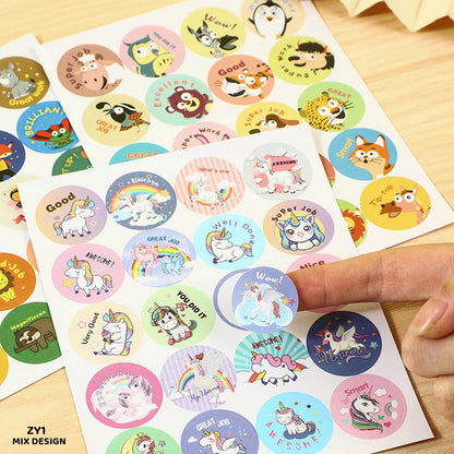 Gift To Love | Reward Sticker | Pcs : 20 Sticker X 10 Sheet | Code : ZY1