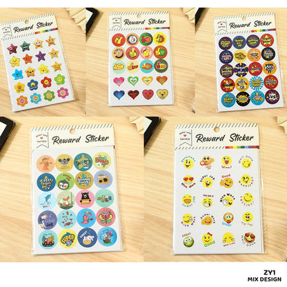 Gift To Love | Reward Sticker | Pcs : 20 Sticker X 10 Sheet | Code : ZY1