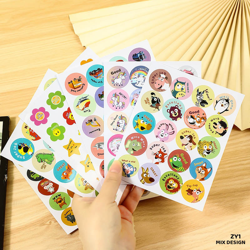 Gift To Love | Reward Sticker | Pcs : 20 Sticker X 10 Sheet | Code : ZY1